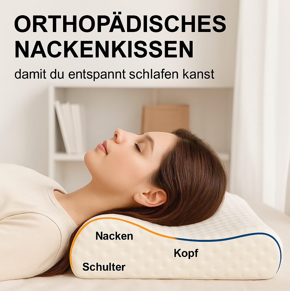 Orthopädisches Memory-Schaum-Kissen